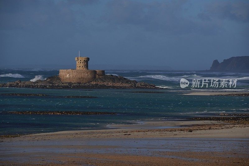 St Ouens Bay, Jersey，英国